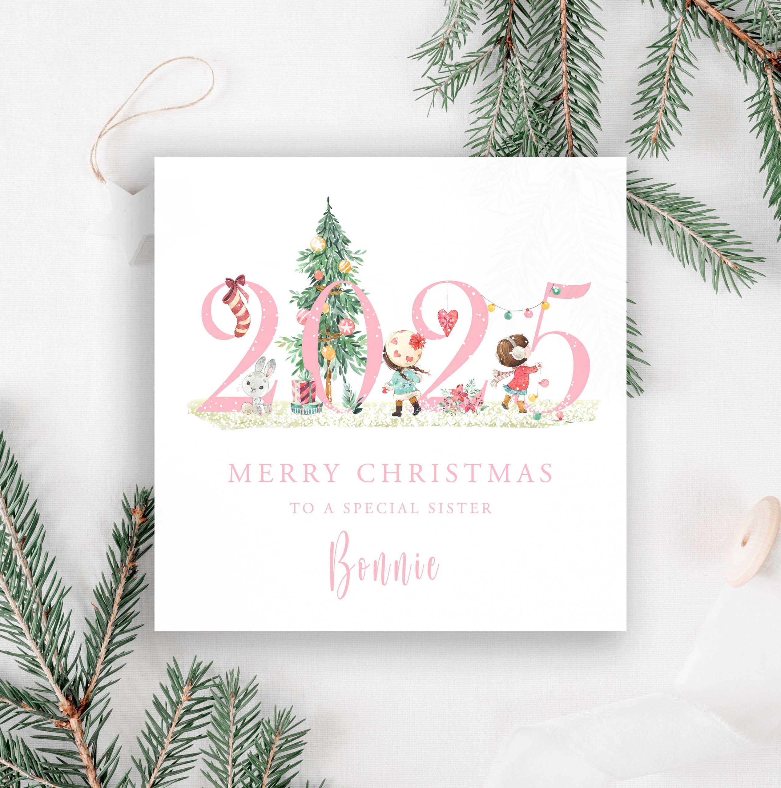 Christmas Card Girl 2025