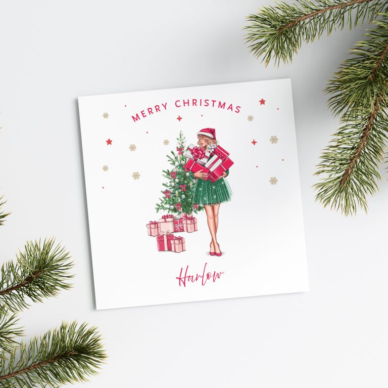 Handmade Christmas Card ‘Gifts’