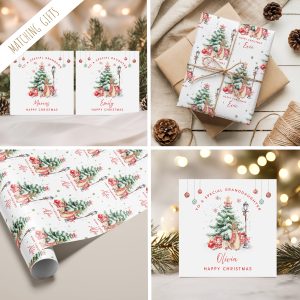 Personalised Peter Rabbit Christmas Card