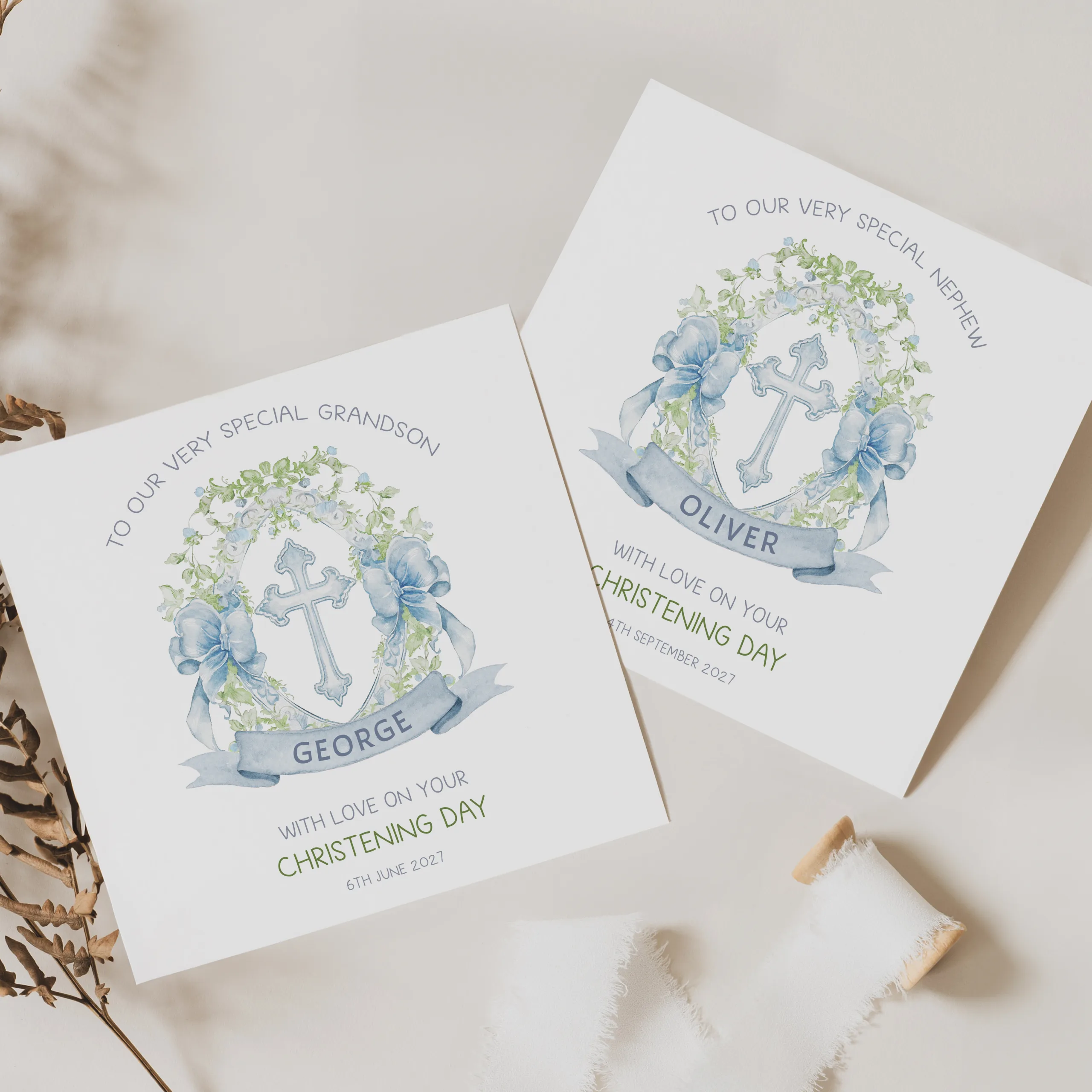 Christening Card