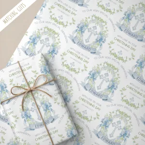 Personalised Christening Gift Paper