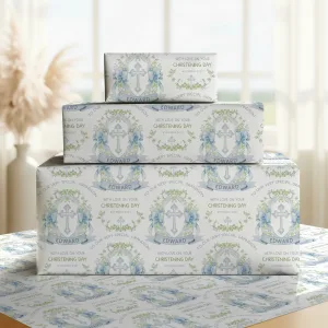 Personalised Christening Gift Paper