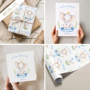 Christening Gift Wrapping Paper