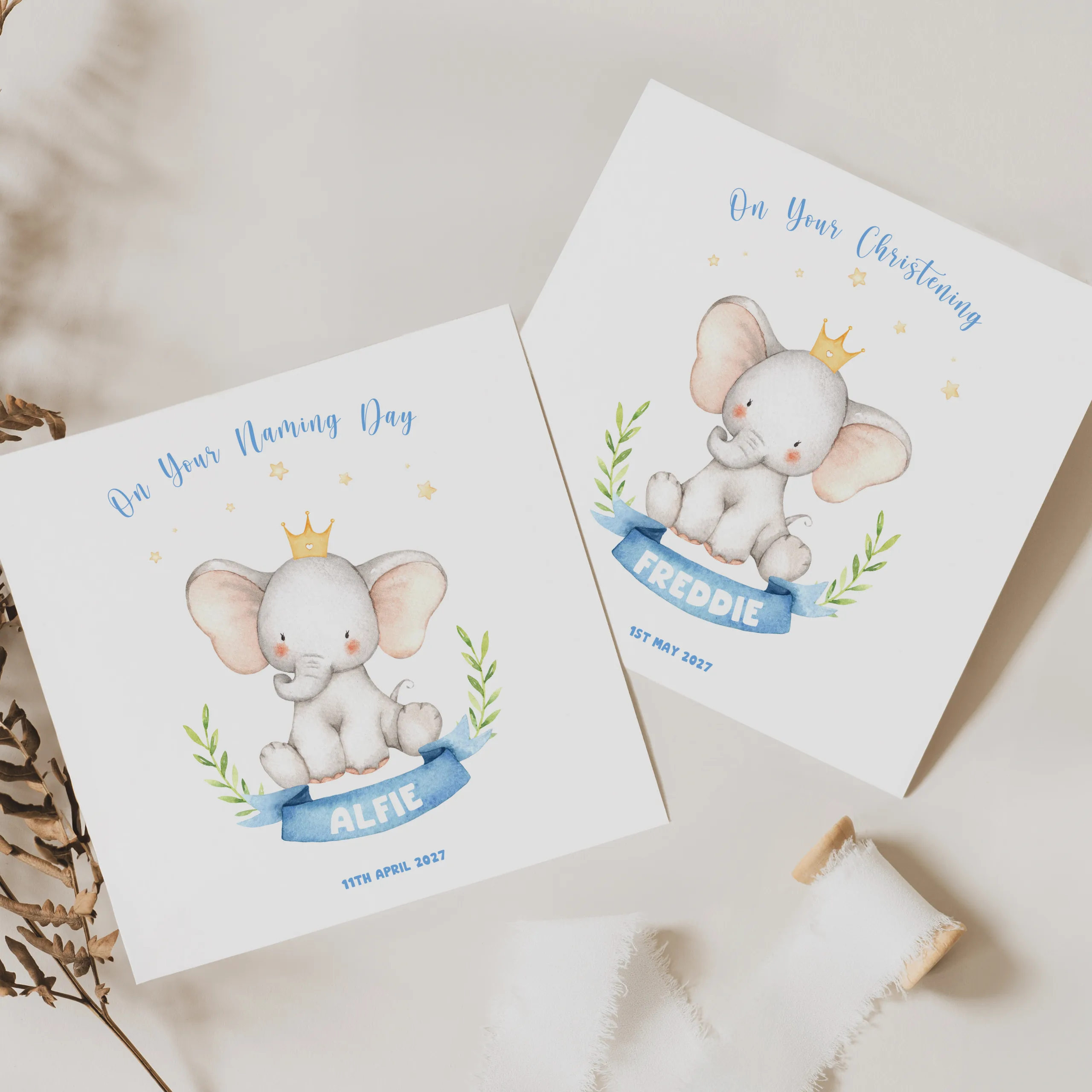 Christening Card