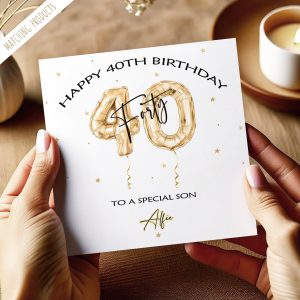 Birthday Foil Balloon Card