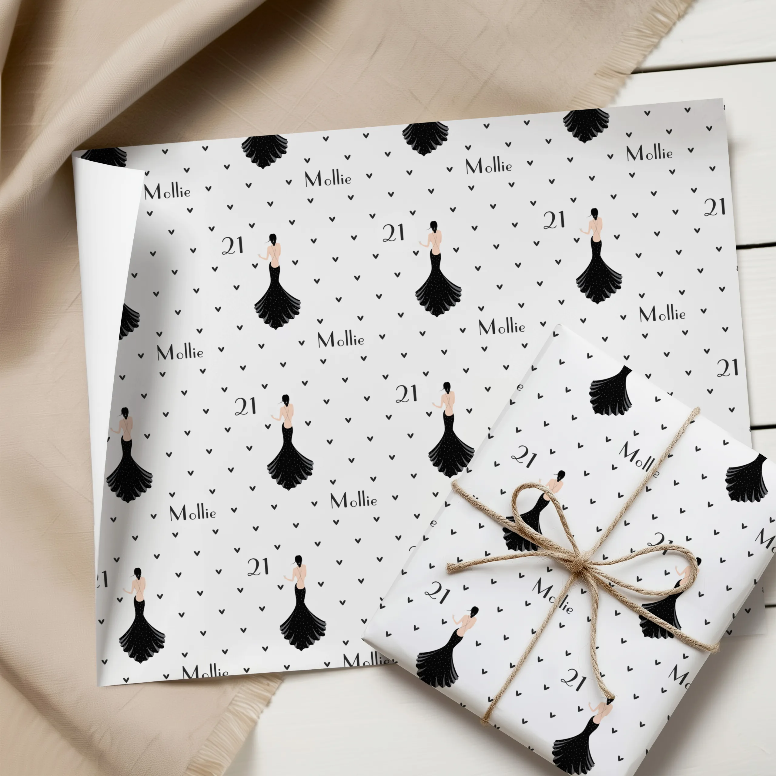 Personalised Birthday Gift Wrapping Paper