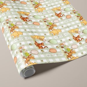 Winnie The Pooh Birthday Gift Wrapping Paper
