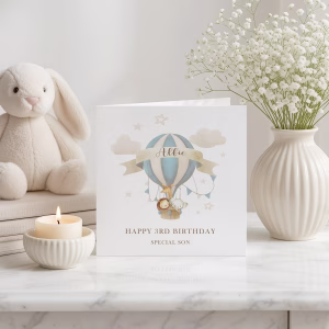 Birthday Hot Air Balloon Card