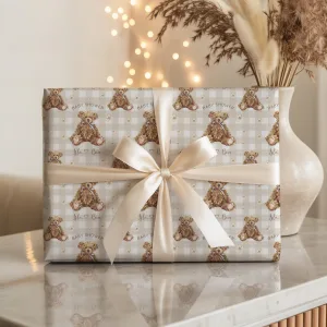 Personalised Baby Shower Gift Wrapping Paper