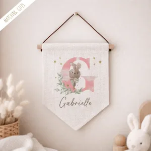 New Baby Wall Flag