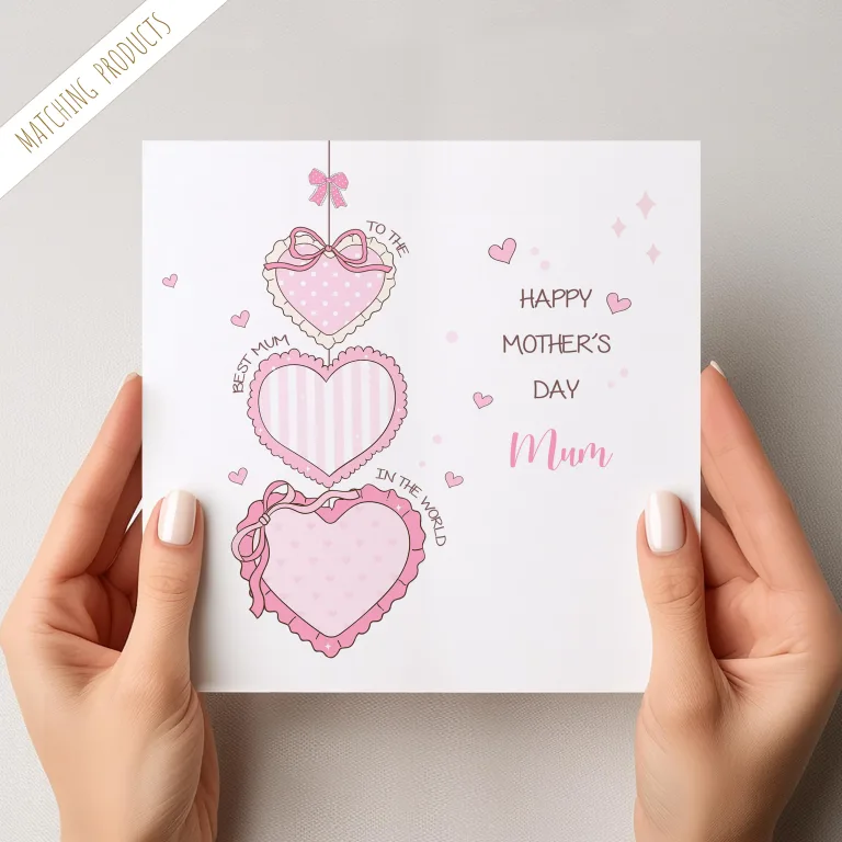 Personalised Mother’s Day Card