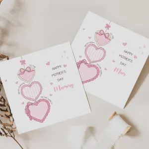 Personalised Mother's Day Card