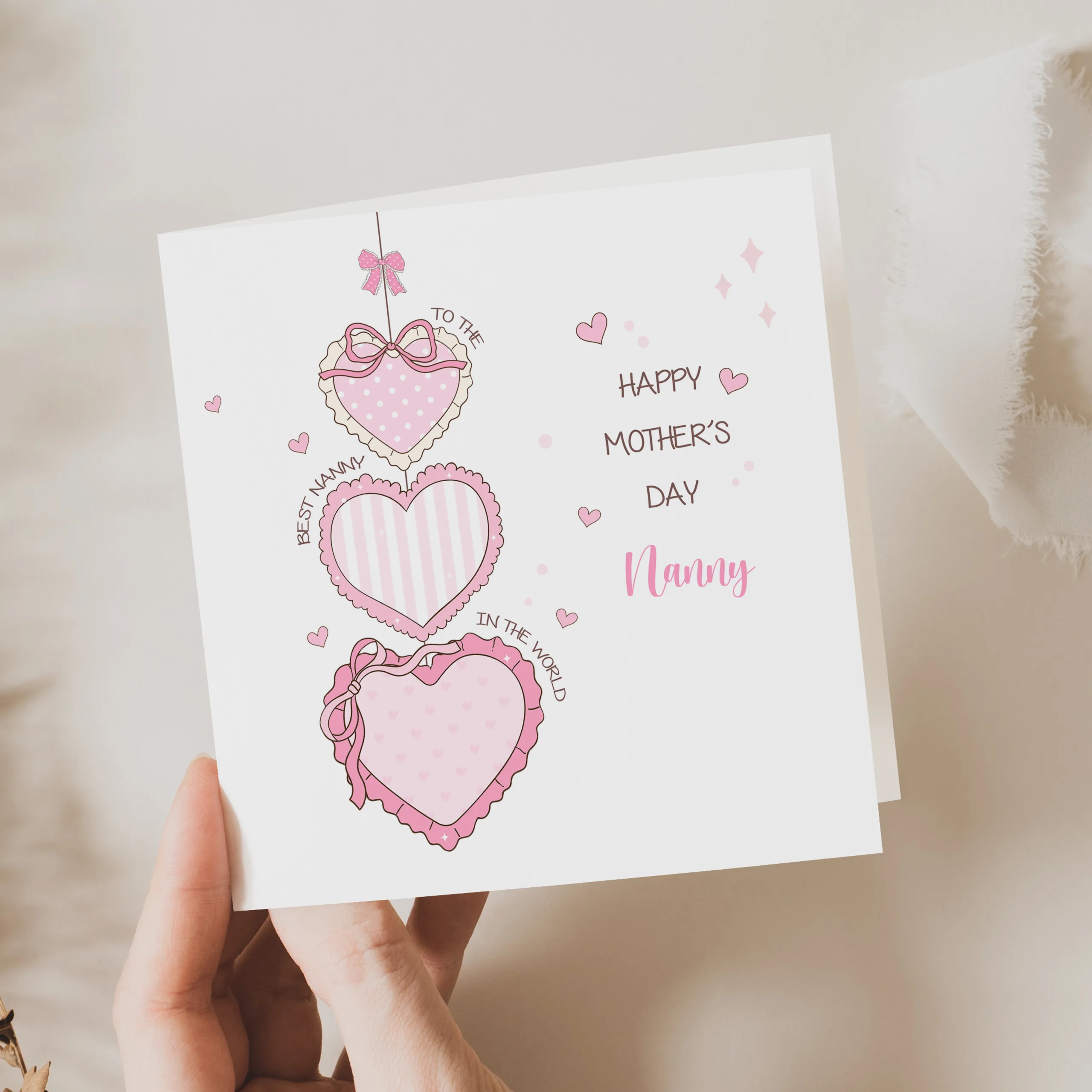 Personalised Mother's Day Card