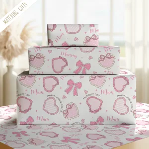Personalised Mother's Day Gift Wrapping Paper