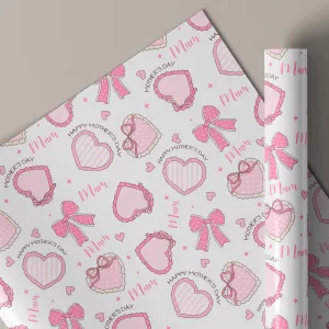 Personalised Mother's Day Gift Wrapping Paper
