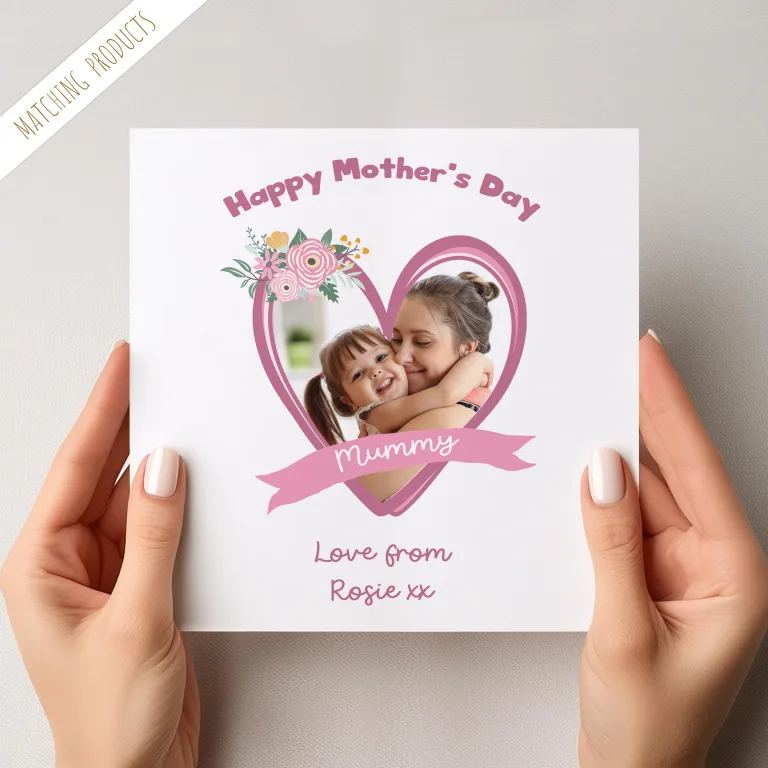 Personalised Mother’s Day Photo Card