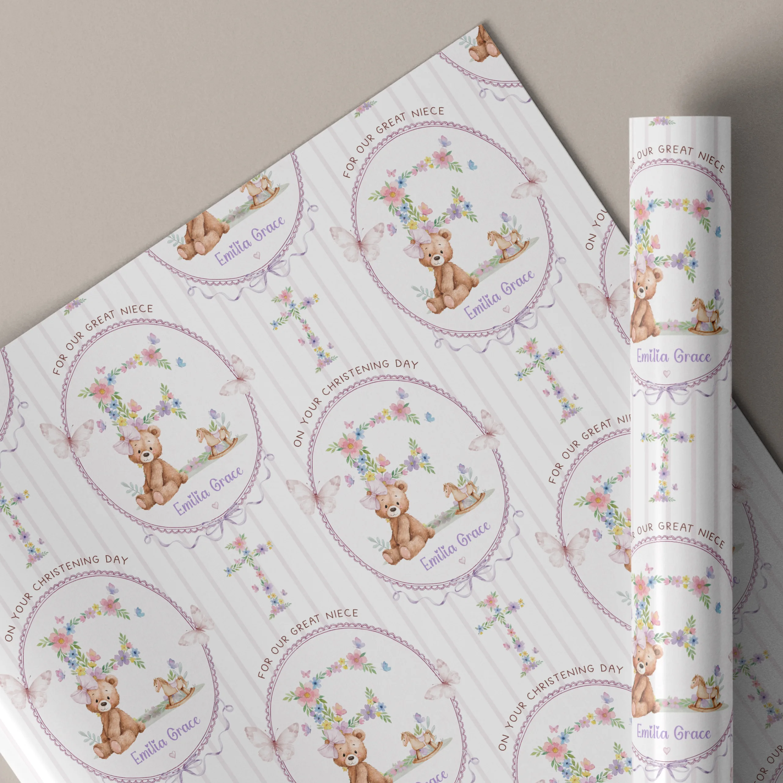 Christening Gift Wrap