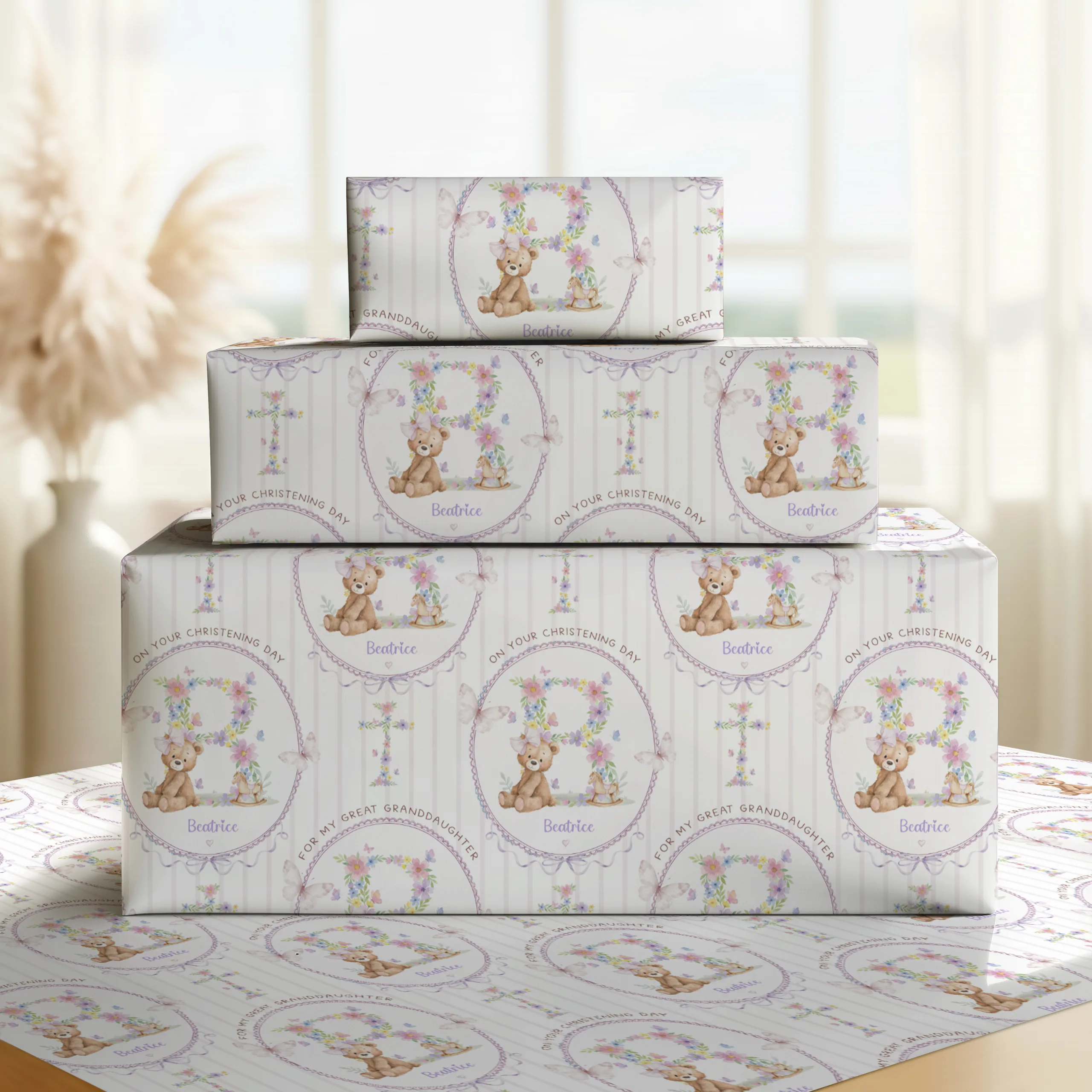 Christening Gift Wrap