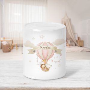 Hot Air Balloon Money Box