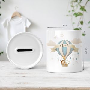 Hot Air Balloon Money Box