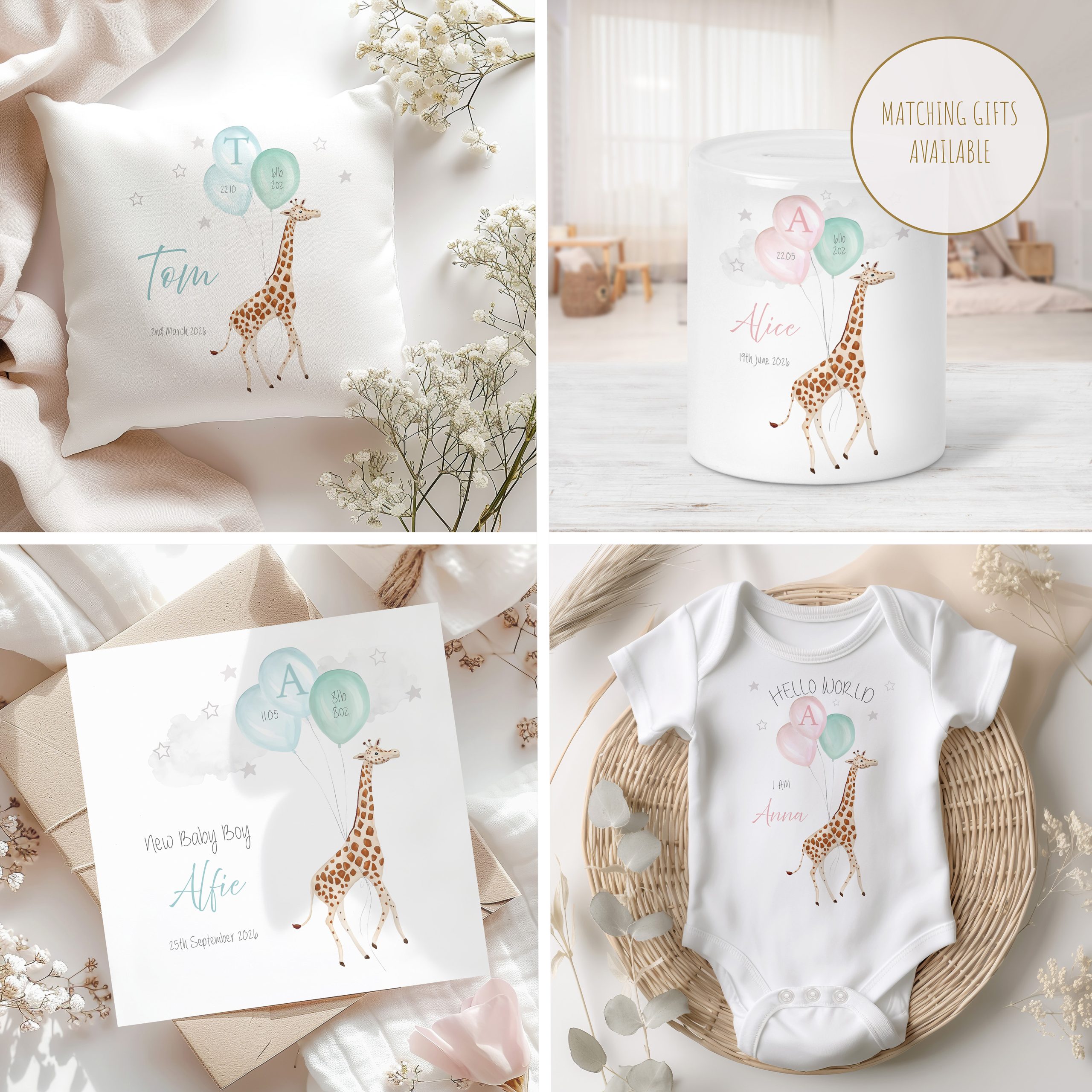 Matching Gifts Available Giraffe