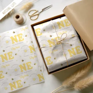 Personalised 1st Birthday Gift Wrapping Paper