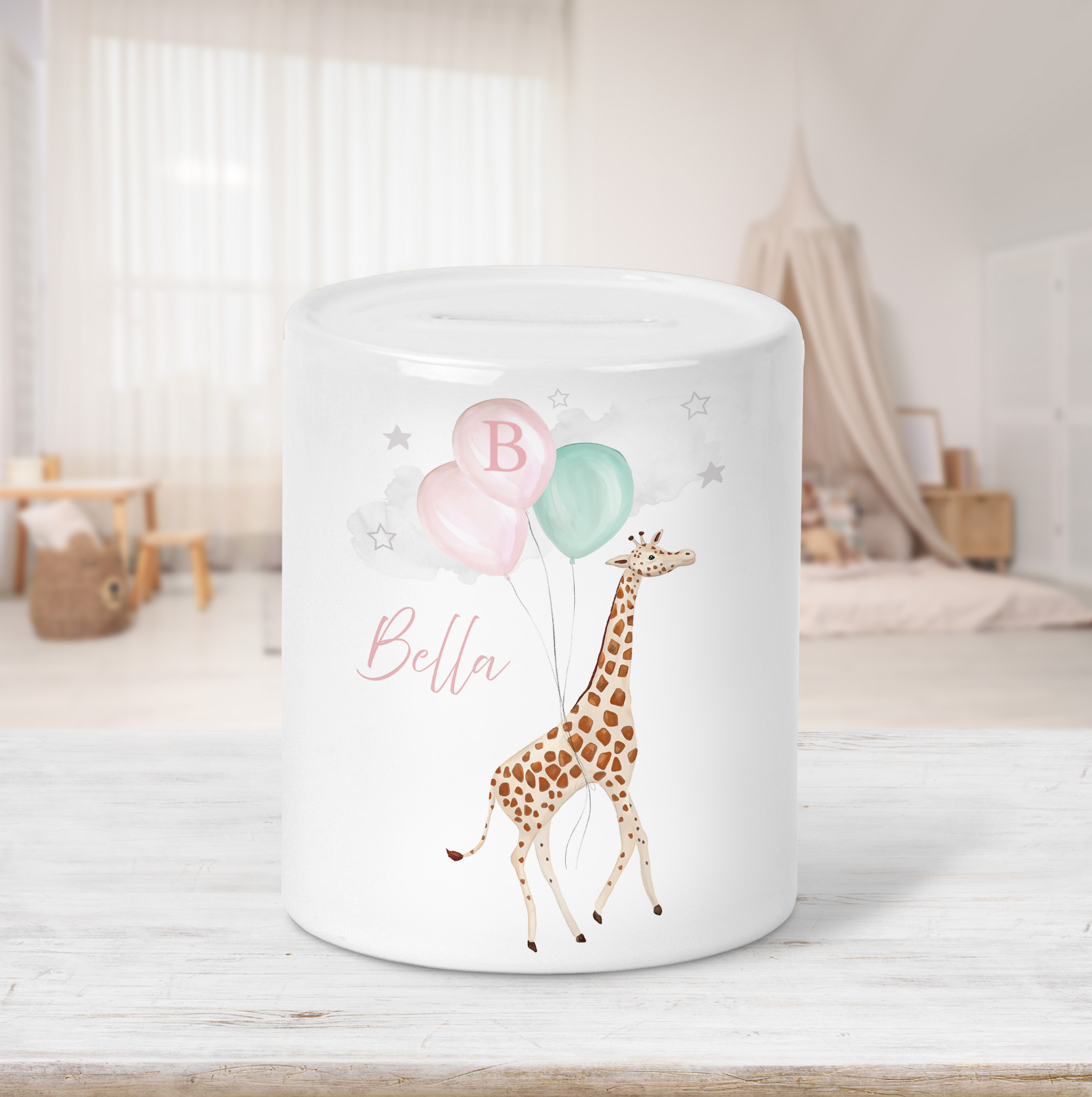 New Baby Giraffe Money Pot