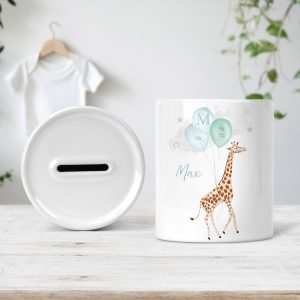New Baby Giraffe Money Pot