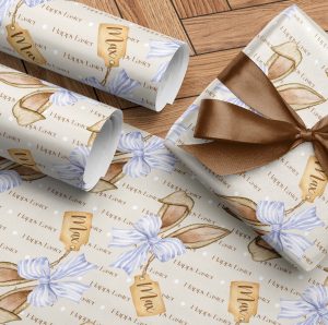 Personalised Bunny Ears Gift Wrap