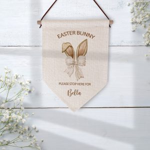 Easter Bunny STOP HERE SIGN