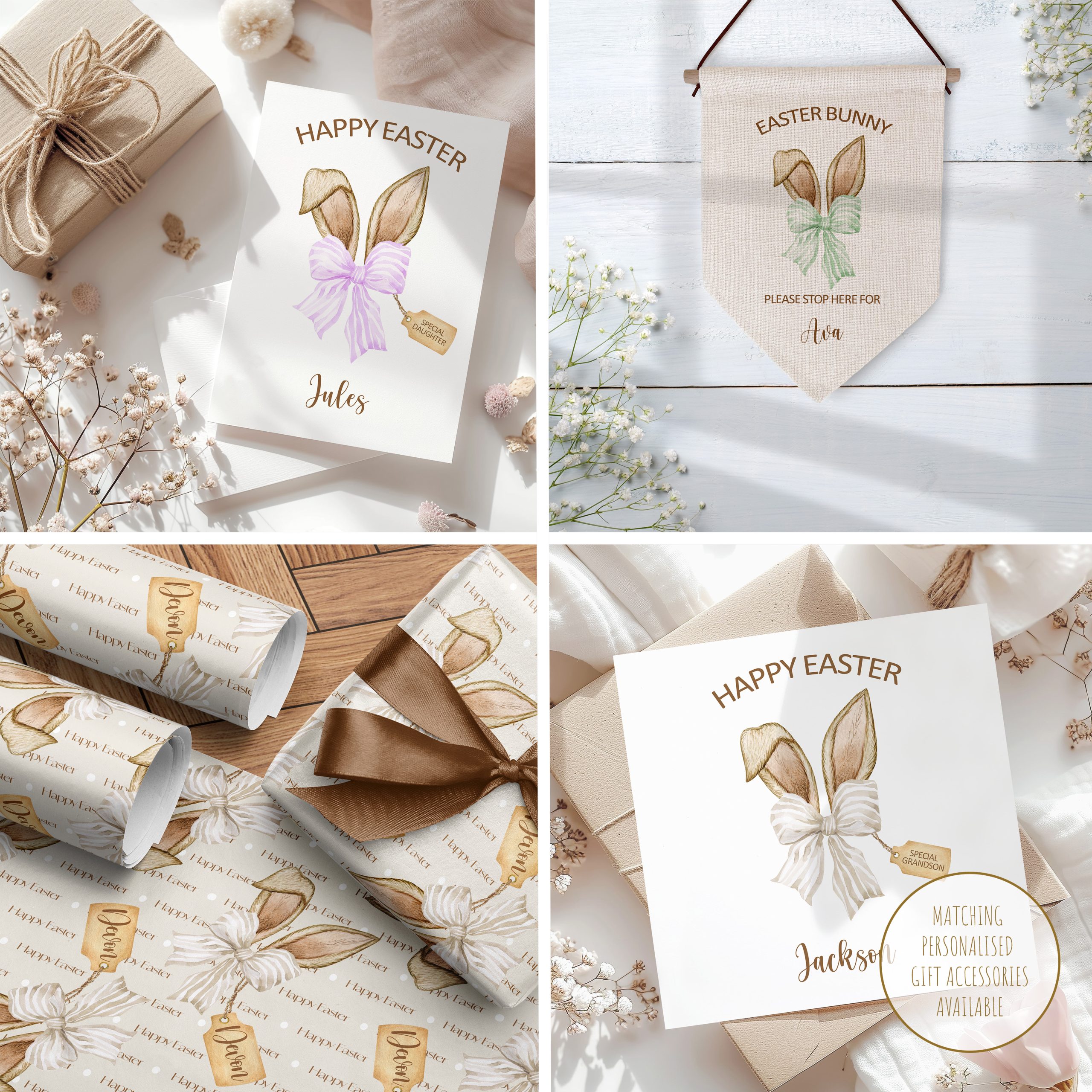 Personalised Easter Bunny Gifts