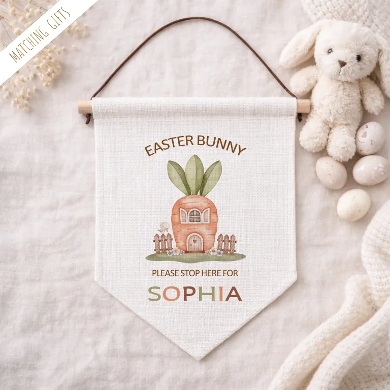 Easter Bunny Stop Here Sign