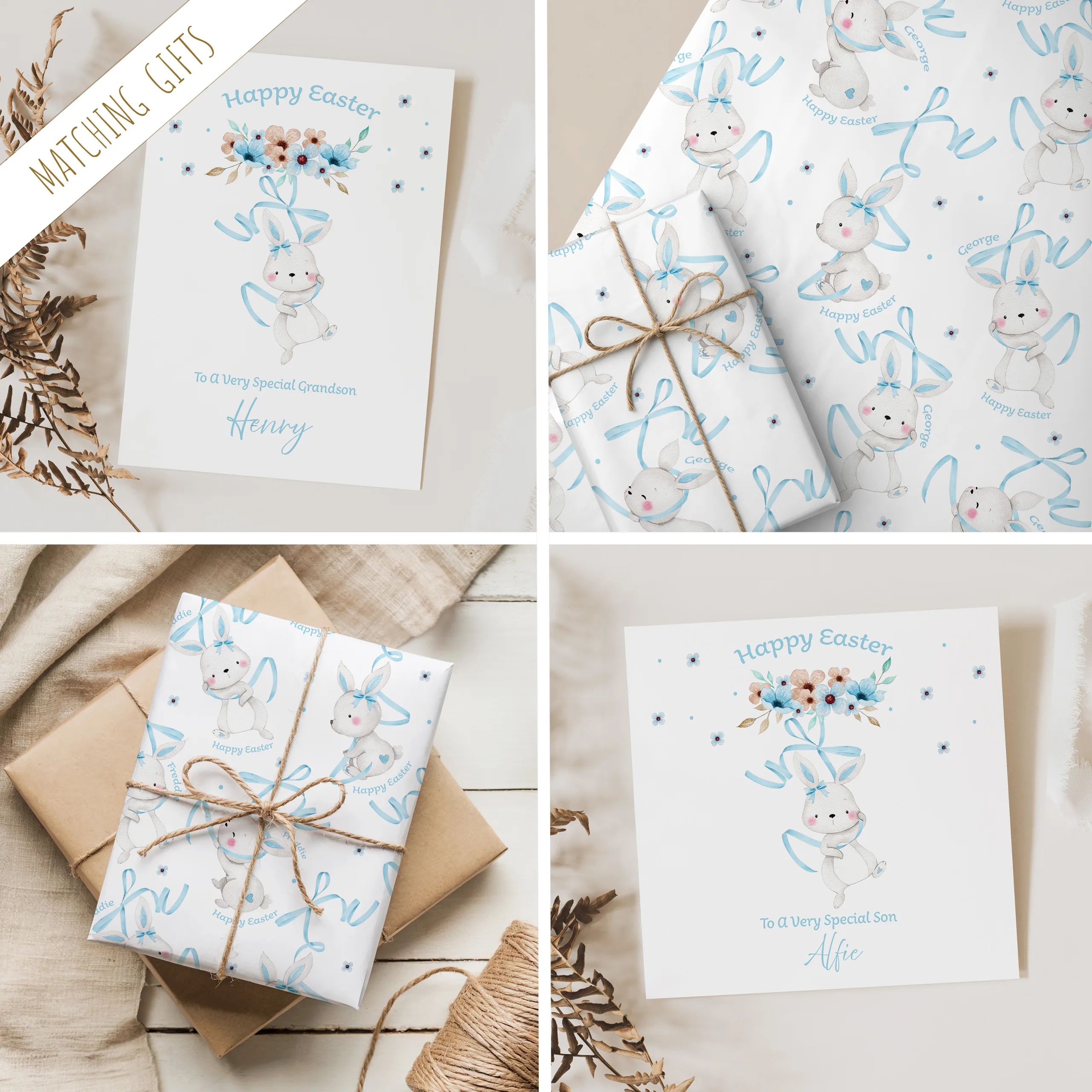 Children's Personalised Easter Card