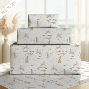 Personalised Easter Bunny Gift Wrapping Paper