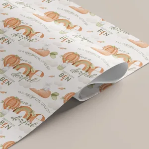 Personalised Babies 1st Easter Gift Wrapping Paper