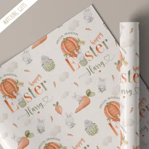 Personalised Childrens Easter Gift Wrapping Paper