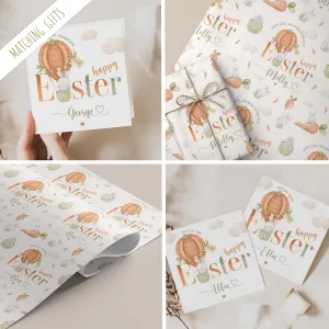 Personalised Childrens Easter Gift Wrapping Paper