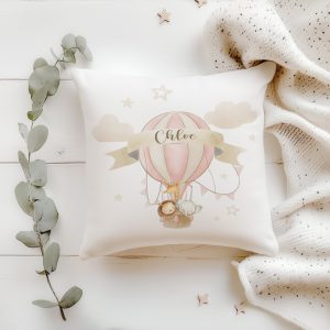 Personalised Hot Air Balloon Cushion
