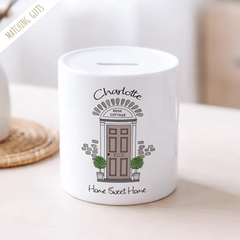 Personalised New Home Money Pot