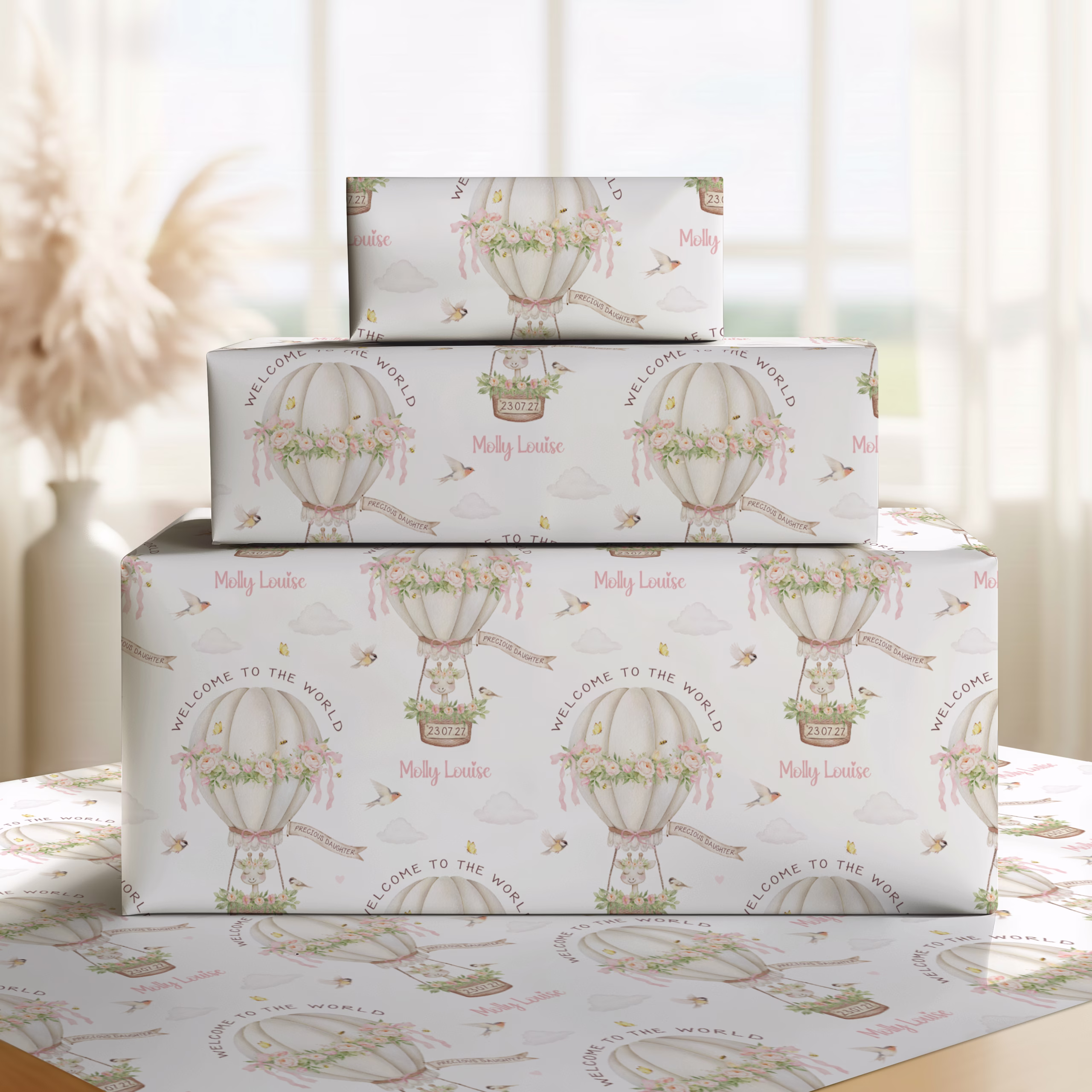 New Baby Gift Wrapping Paper