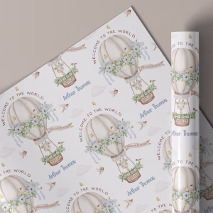 New Baby Gift Wrapping Paper