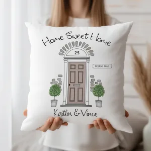 Personalised New Home Cushion