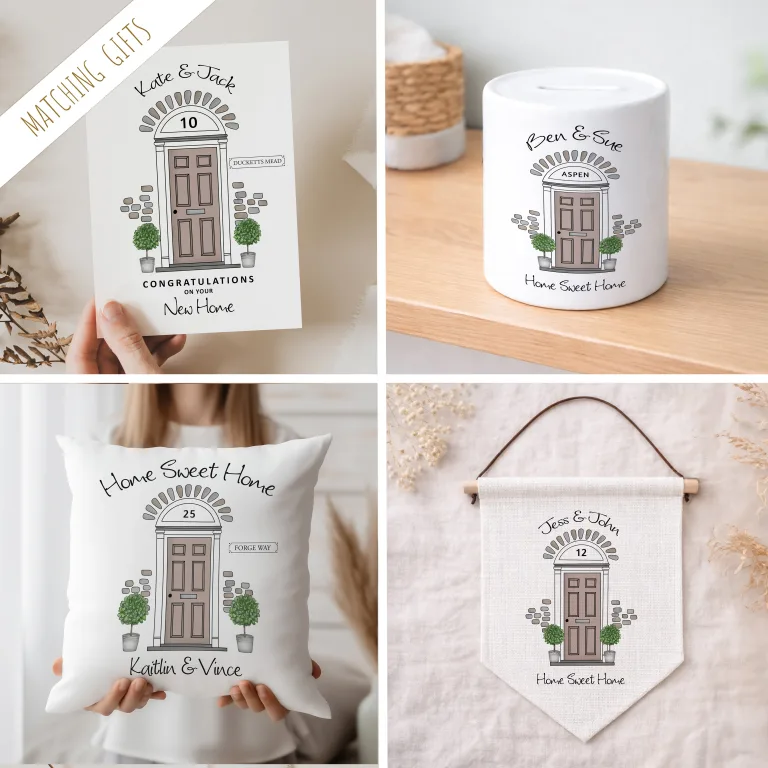 Personalised New Home Wrapping Paper