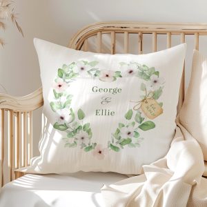 Personalised Mr & Mrs Cushion