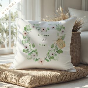 Personalised Mr & Mrs Cushion