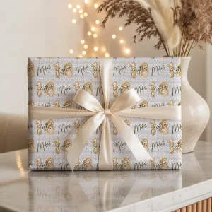 Personalised 18th Birthday Gift Wrapping Paper