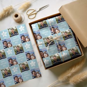 Personalised Photo Birthday Gift Wrapping Paper