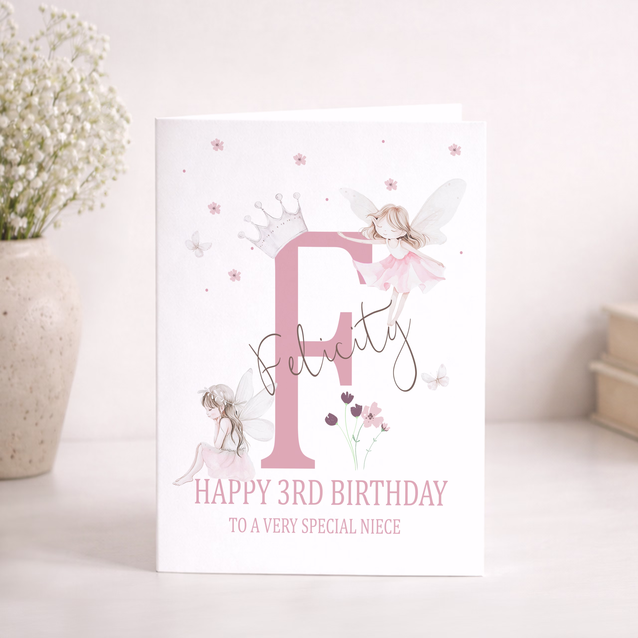 Fairy Birthday Card