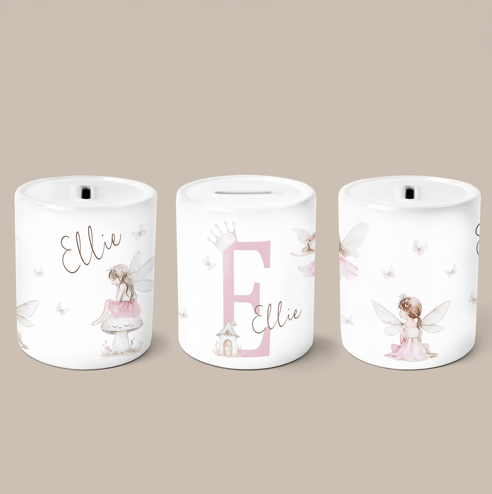 Personalised Fairy Money Pot