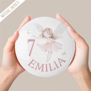 Girls Giant Fairy Birthday Badge